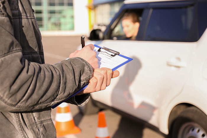 Examen code de la route Landas
